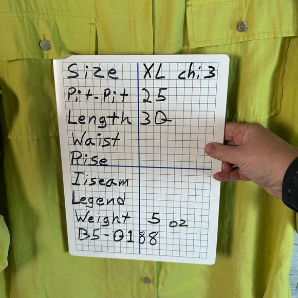 Additions by Chico’s yellow button down blouse coastal TradMom lightweight - Picture 8 of 8